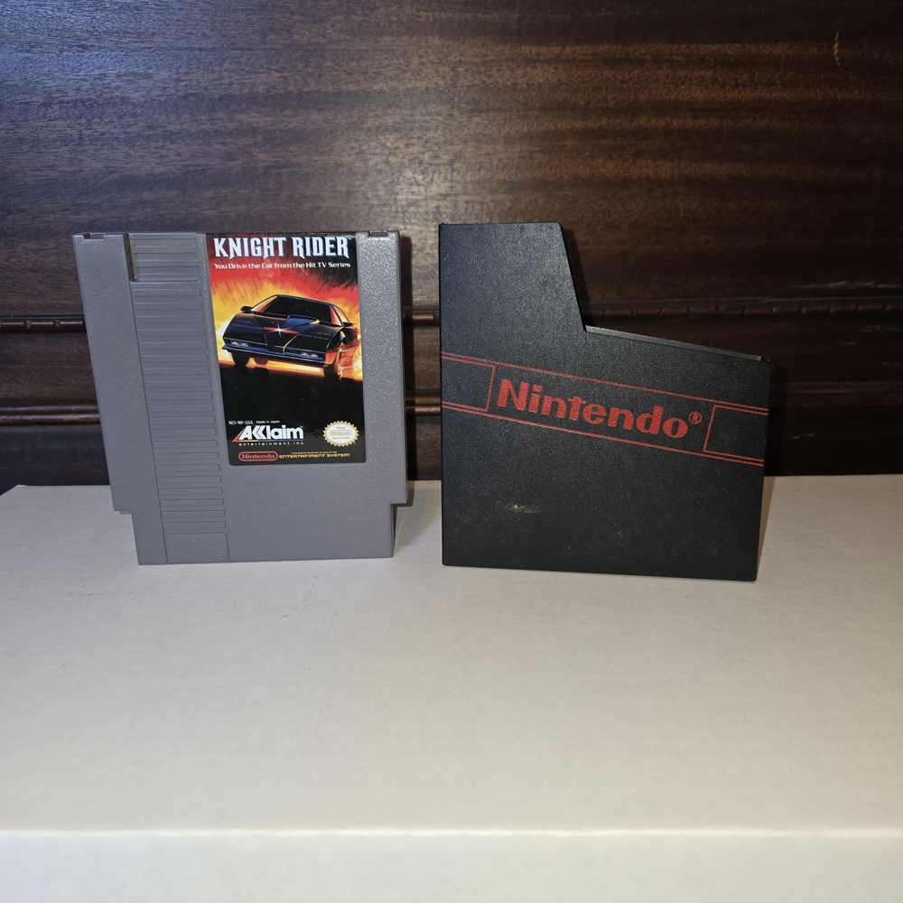 Knight Rider For NES With Original Nintendo Sleeve Retro Video Game - Picture 4 of 4